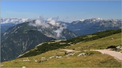 <p>Rakousko - výhled z Dachstein Krippenstein</p>