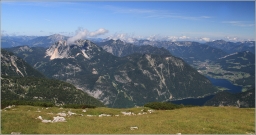 <p>Rakousko - výhled z Dachstein Krippenstein</p>