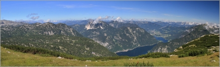 <p>Rakousko - výhled z Dachstein Krippenstein</p>