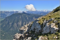<p>Rakousko - výhled z Dachstein Krippenstein</p>