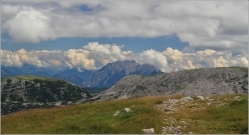 <p>Rakousko - výhled z Dachstein Krippenstein</p>