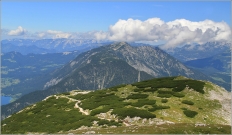 <p>Rakousko - výhled z Dachstein Krippenstein</p>